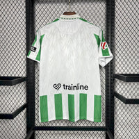 Camisa Oficial do Real Betis 24/25 Versão Torcedor - Completa com Patrocínios