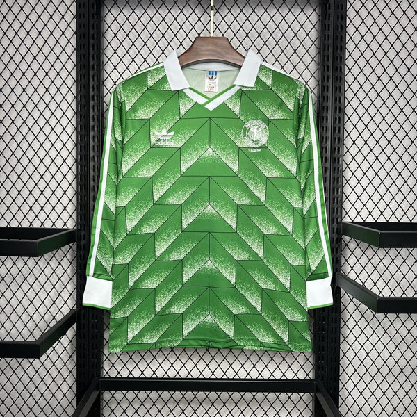 Camisa Retrô da Alemanha 1990 - Manga Longa