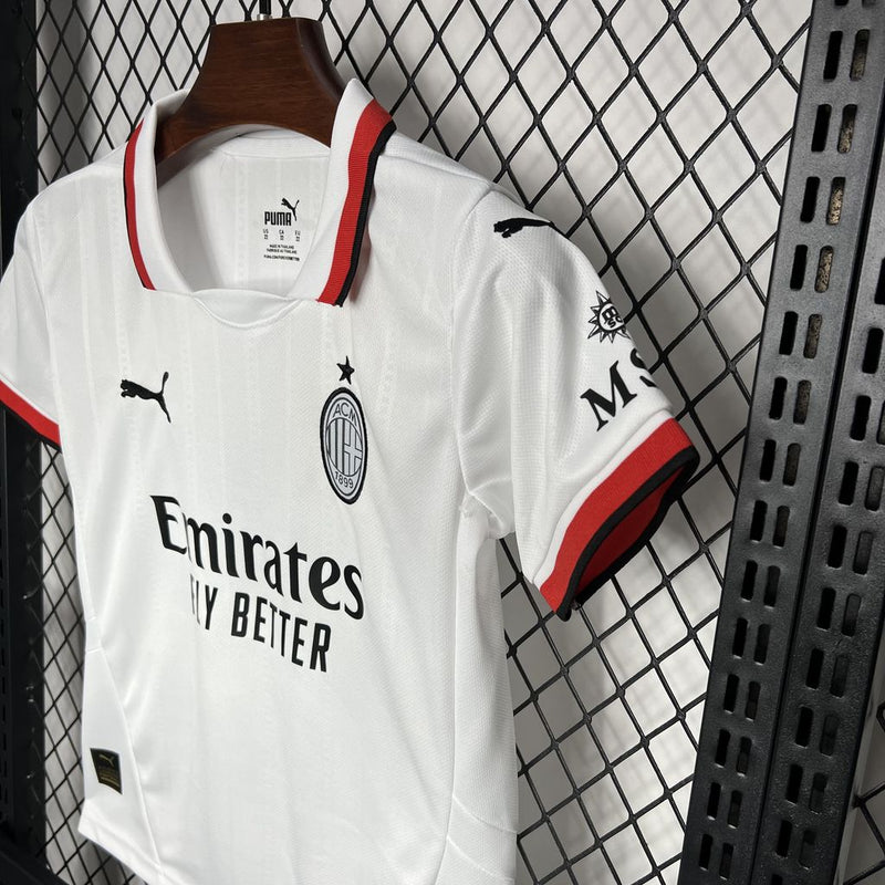 Conjunto Infantil Oficial do Milan 24/25 - Kids
