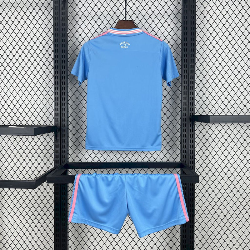 Conjunto Infantil Oficial da Inter de Miami 25/26 - Kids