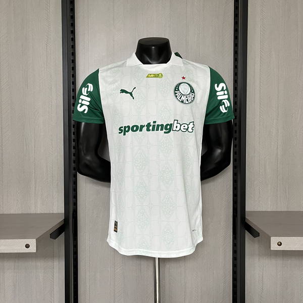 Camisa Oficial do Palmeiras 25/26 Versão Jogador - Completa com Patrocínios
