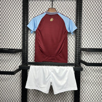 Conjunto Infantil Oficial do Aston Villa 24/25 - Kids