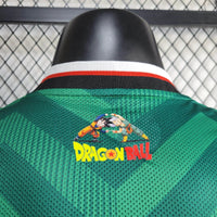 Camisa Oficial do México 24/25 Versão Jogador - Edição Dragon Ball