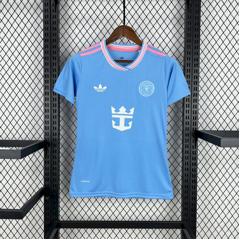 Camisa Feminina Oficial do Inter de Miami 25/26 - Baby Look