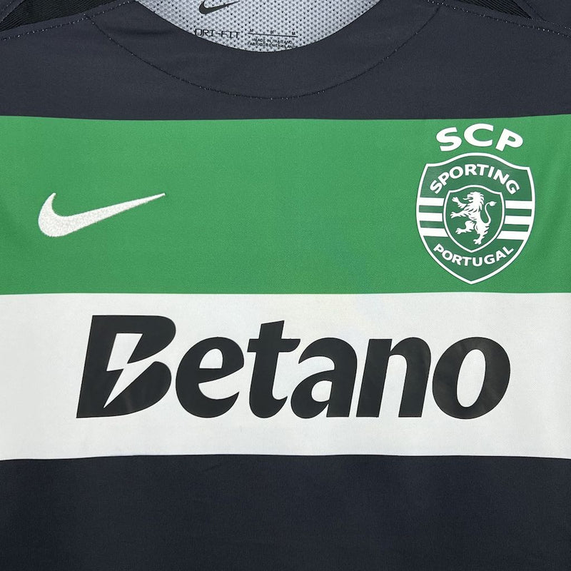 Camisa Feminina Oficial do Sporting 24/25 - Baby Look