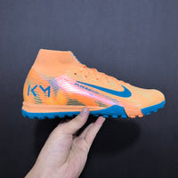 Chuteira Kylian Mbappe Society Mercurial Vapor 16 Elite TF