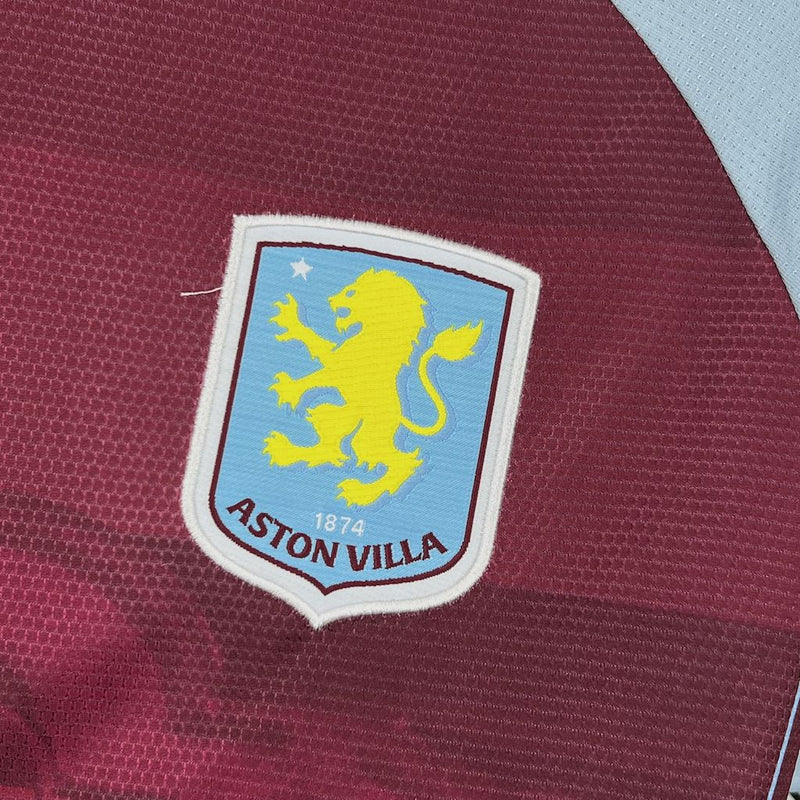 Camisa Oficial do Aston Villa 25/26 - Versão Torcedor