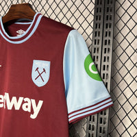 Camisa Oficial do West Ham 24/25 - Versão Torcedor