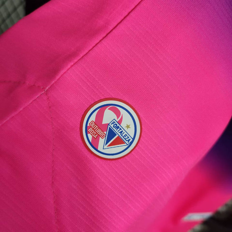 Camisa Oficial do Fortaleza 23/24 Versão Torcedor - Outubro Rosa