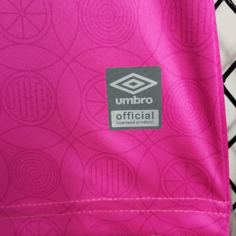 Camisa Feminina Oficial do Grêmio 23/24 Baby Look - Outubro Rosa