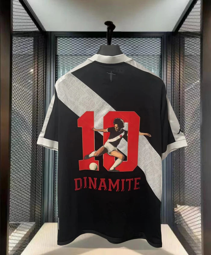 Camisa Oficial do Vasco 24/25 Versão Torcedor - Homenagem Dinamite
