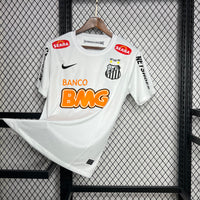 Camisa Retrô do Santos 2011/2012 Versão Retrô - Completa com Patrocínios