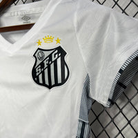 Camisa Feminina Oficial do Santos 24/25 - Baby Look
