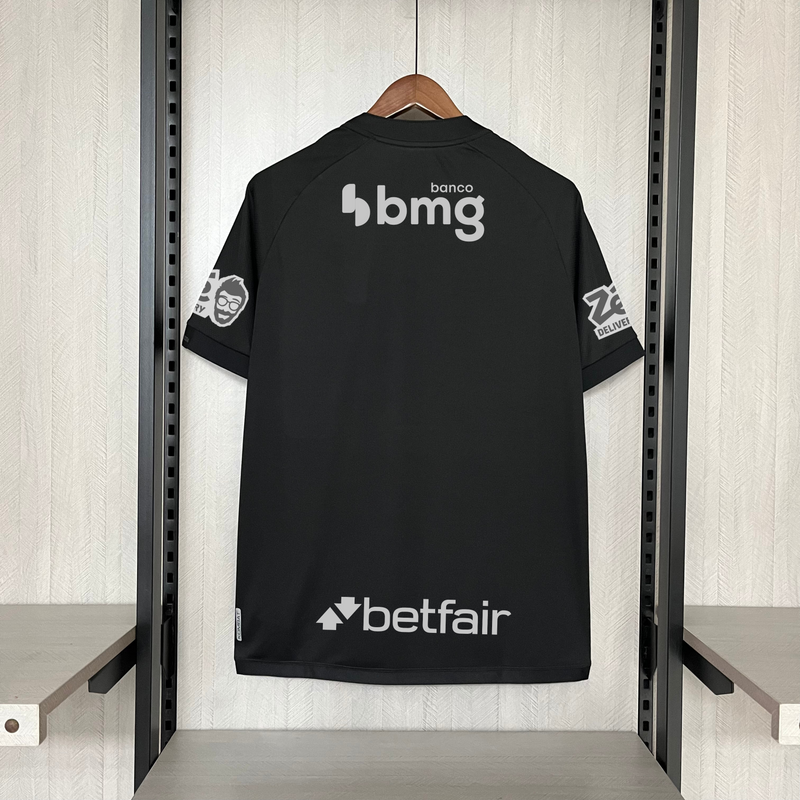 Camisa Oficial do Vasco 24/25 Goleiro - Completa com Patrócinios