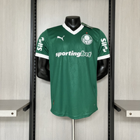 Camisa Oficial do Palmeiras 25/26 Versão Jogador - Completa com Patrocínios