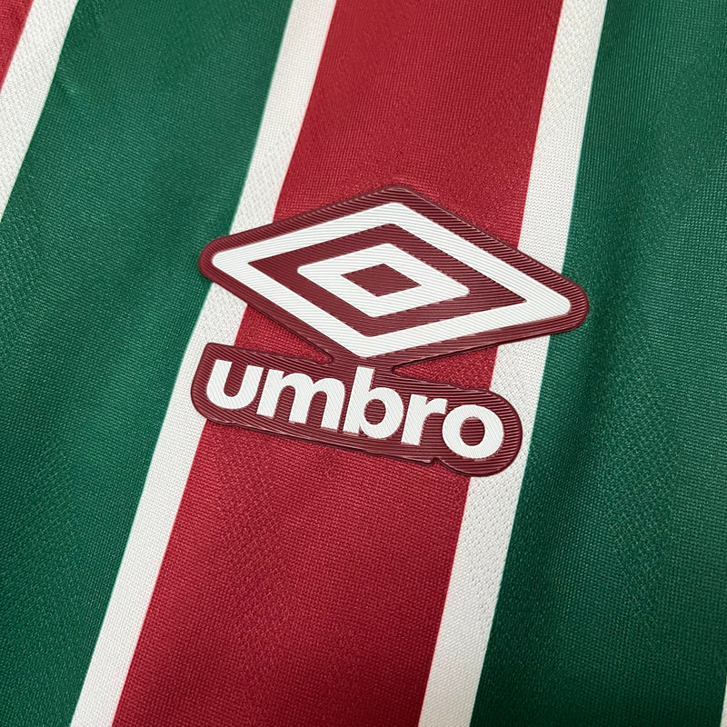 Camisa Oficial do Fluminense 25/26 Versão Torcedor - Completa com Patrocínios