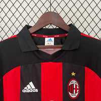 Camisa Retrô do Milan 2001/2002
