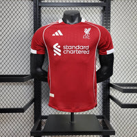 Camisa Oficial do Liverpool 25/26 - Versão Jogador