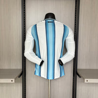 Camisa Oficial da Argentina 26/27 - Manga Longa