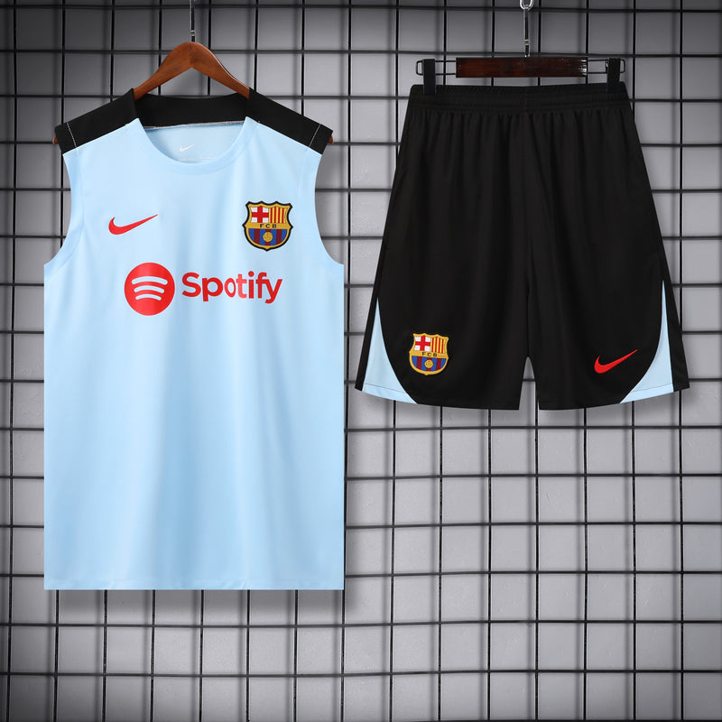 Kit Oficial do Barcelona 24/25 - Treino