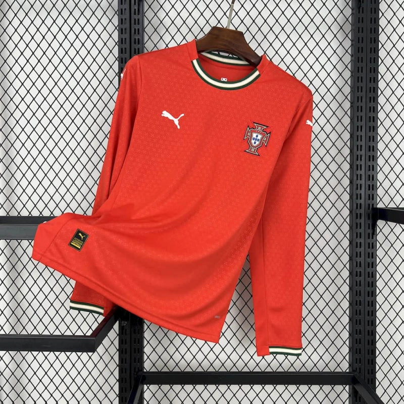 Camisa Ofical de Portugal 25/26 - Manga Longa