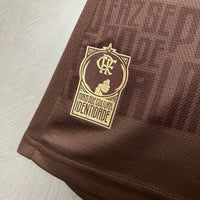 Camisa Feminina Oficial do CR Flamengo 24/25 Baby Look - IDENTIDADE Com Patrocínios