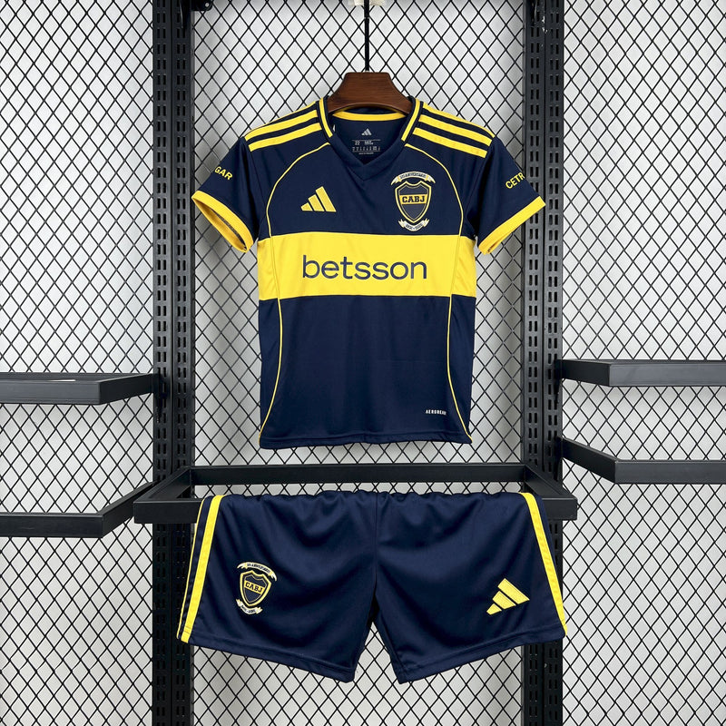 Conjunto Infantil Oficial do Boca Juniors 25/26 - Kids