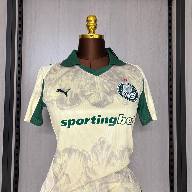 Camisa Feminina Oficial do Palmeiras 25/26 - Baby Look