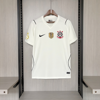 Camisa Oficial do Corinthians 26/27 Torcedor - (+Pacths Copa do brasil + Brasileirão)