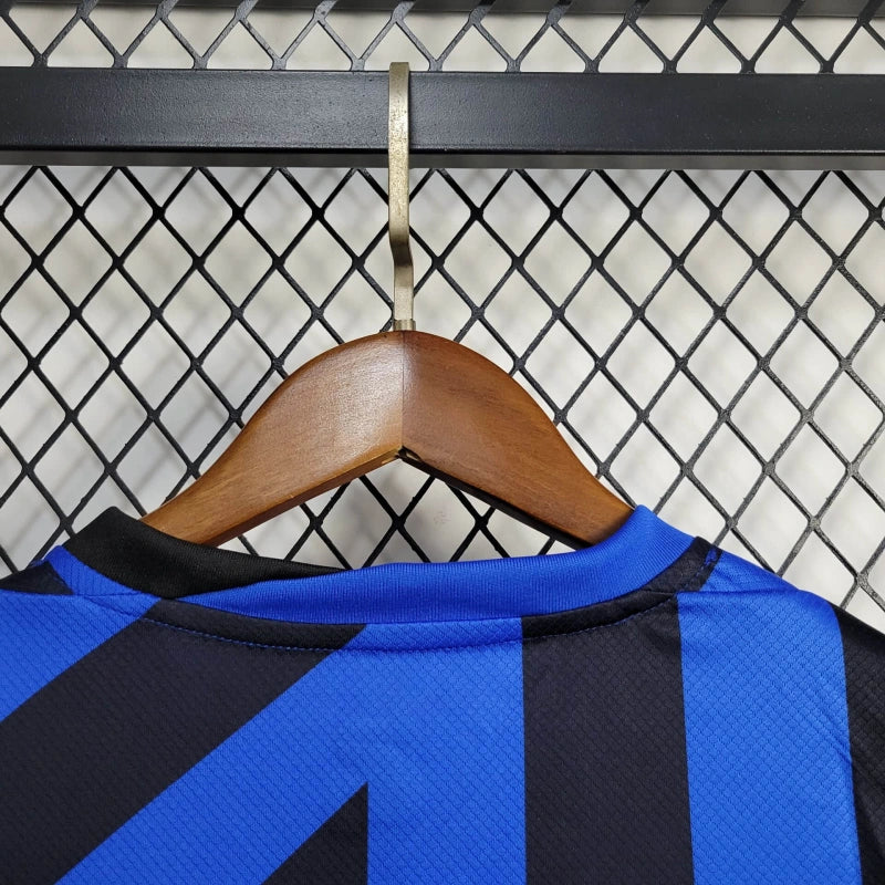 Camisa Oficial da Inter de Milão 24/25 Baby Look - Pacth Campeonato Italiano