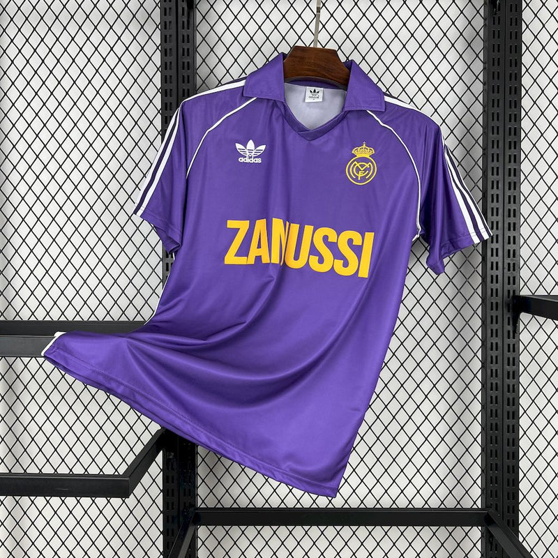 Camisa Retrô do Real Madrid 1984/1985 - Versão Retrô