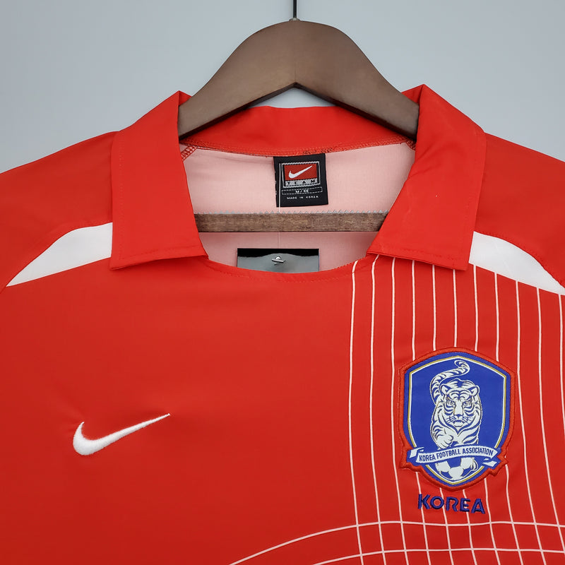 Camisa Retrô da Coreia do Sul 2002