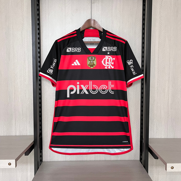 Camisa Oficial do CR Flamengo 24/25 Versão Torcedor - Campeão da Copa do Brasil