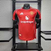 Camisa Oficial do Manchester United 25/26 - Versão Jogador