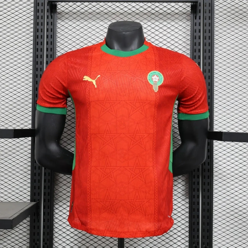 Camisa Oficial do Marrocos 25/26 - Versão Jogador
