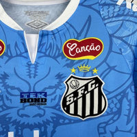 Camisa Oficial Santos 25/26 Versão Torcedor - Completa com Patrocínios