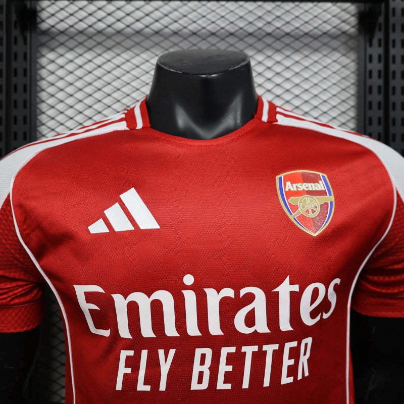 Camisa Oficial do Arsenal 25/26 - Versão Jogador