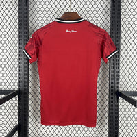 Camisa Feminina Oficial do Manchester United 25/26 - Baby Look