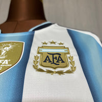 Cropped Oficial da Argentina 26/27 - Pacth Campeão