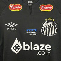 Camisa Oficial do Santos 25/26 Versão Torcedor - Completa com Patrocínios