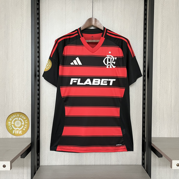 Camisa Oficial do CR Flamengo 25/26 Versão Torcedor - Mundial de Clubes