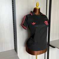 Camisa Feminina Oficial do CR Flamengo 25/26 Baby Look - Lifestyler