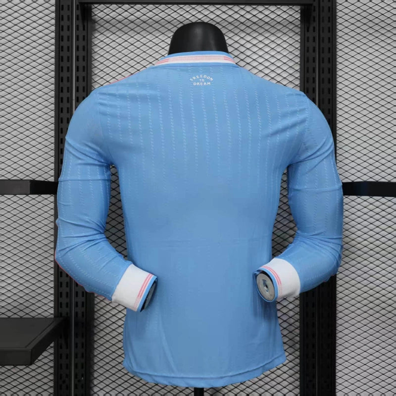 Camisa Oficial da Inter de Miami 25/26 - Manga Longa
