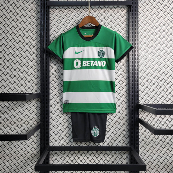 Conjunto Infantil Oficial do Sporting 23/24 - Kids