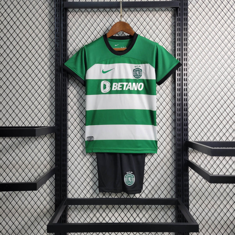 Conjunto Infantil Oficial do Sporting 23/24 - Kids