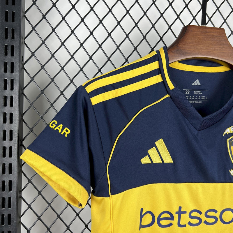 Conjunto Infantil Oficial do Boca Juniors 25/26 - Kids