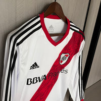 Camisa Retrô do River Plate 2013/2014- Manga Longa