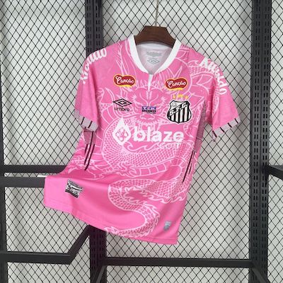 Camisa Oficial Santos 25/26 Versão Torcedor - Completa com Patrocínios