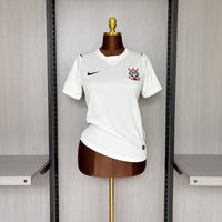 Camisa Feminina Oficial do Corinthians 26/27 - Baby Look