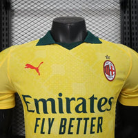 Camisa Oficial do Milan 25/26 - Versão Jogador